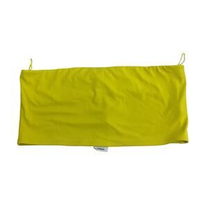 Express Body Contour Womens XL Neon Yellow Sports Bra NWT